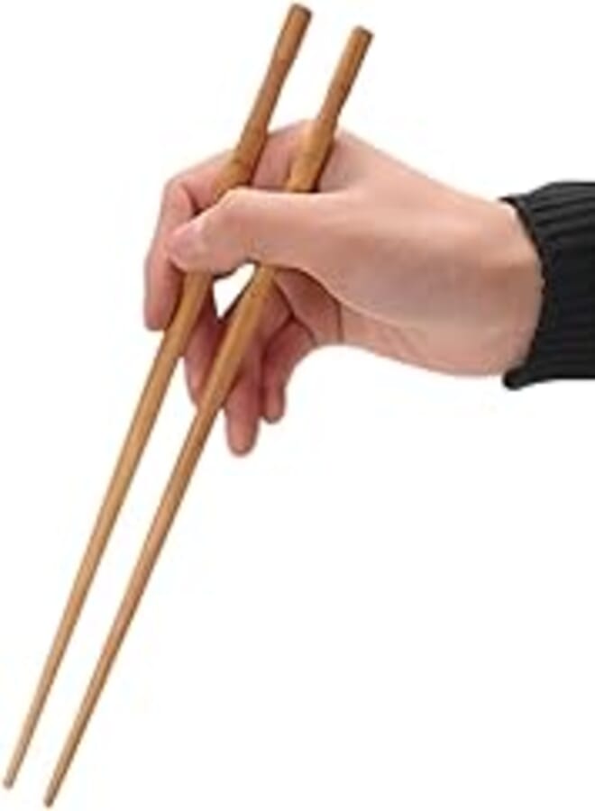 1 Pair Natural Handmade Japanese Sushi Chopstick for Dinner