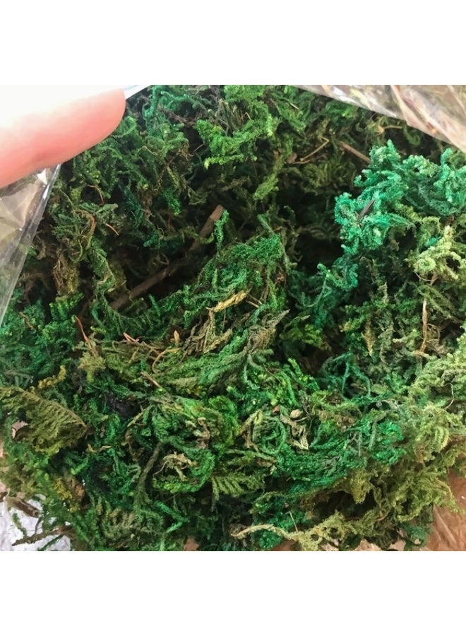 LINGWEI Artificial Moss Fake Green Moss 400gm Premium Faux Green Grass for Potted Plant for Table Centerpieces Garden Decor Home and Kitchen - Image 5