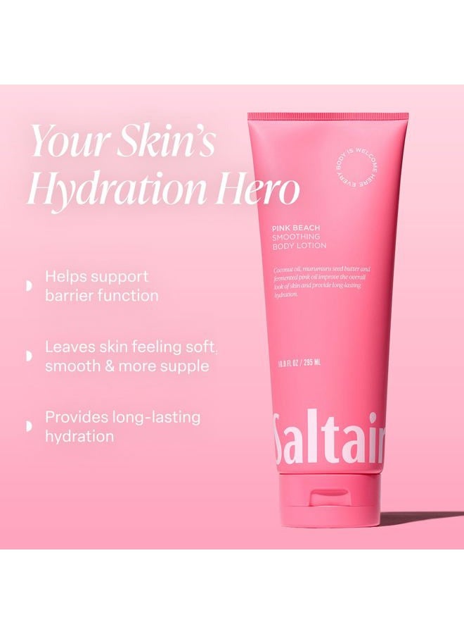 Saltair لوشن الجسم - عبوة 2 من لوشن الترطيب للبشرة الجافة. كريم الجسم المرطب برائحة شاطئ الورد مع تركيبة مرطبة مغذية. العناية بالبشرة للنساء والرجال. 2x 10 أونصة أنابيب - Image 2