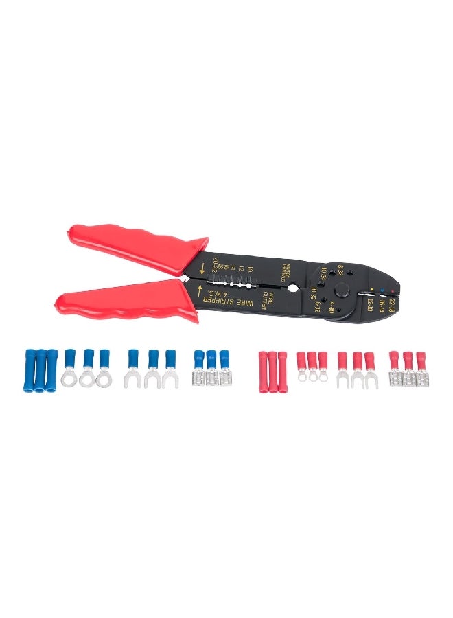 Gardner Bender 10-20GA Secure Grip Sturdy Handle Wire Stripper Red and Black 9.6 x 26.8 x 1.8 cm GS-67K - Image 2