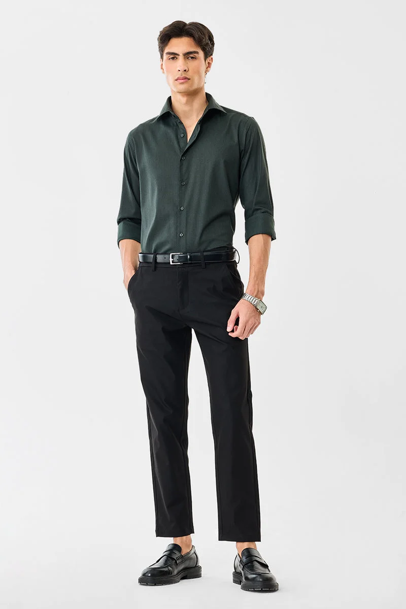 SNITCH Twill Regular Fit Trousers