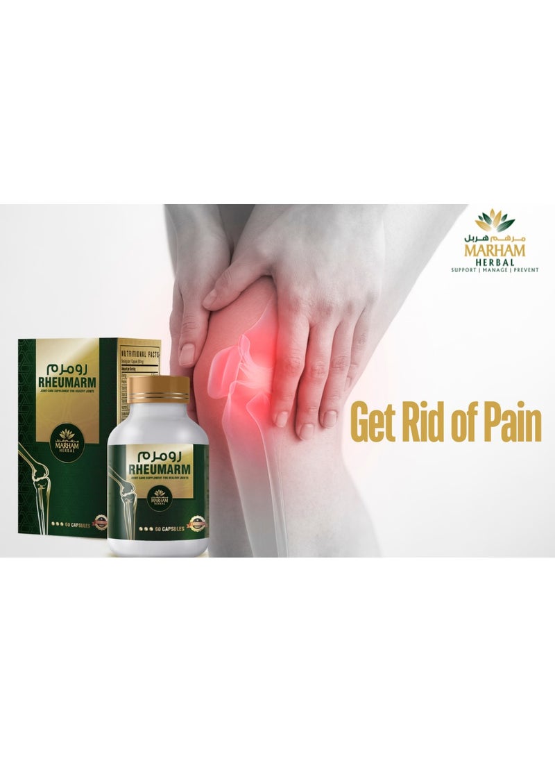 Rheumarm Capsules: Herbal Joint Care for Pain Relief, Knee Support, and Bone Strength Supplements (60 Tablets) - pzsku/Z57677AEDEE6121E4475EZ/45/_/1727940421/09727cb9-1306-47bd-bab8-8c53381a8a54