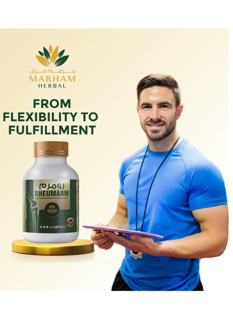Rheumarm Capsules: Herbal Joint Care for Pain Relief, Knee Support, and Bone Strength Supplements (60 Tablets) - pzsku/Z57677AEDEE6121E4475EZ/45/_/1727940444/00c9a996-048e-441c-bc52-8a79dd56df96