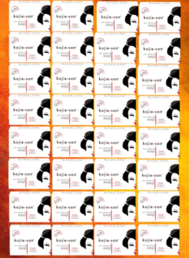 Kojie 32 Pieces Kojie San Skin Lightening Soap Classic 135g - Image 1