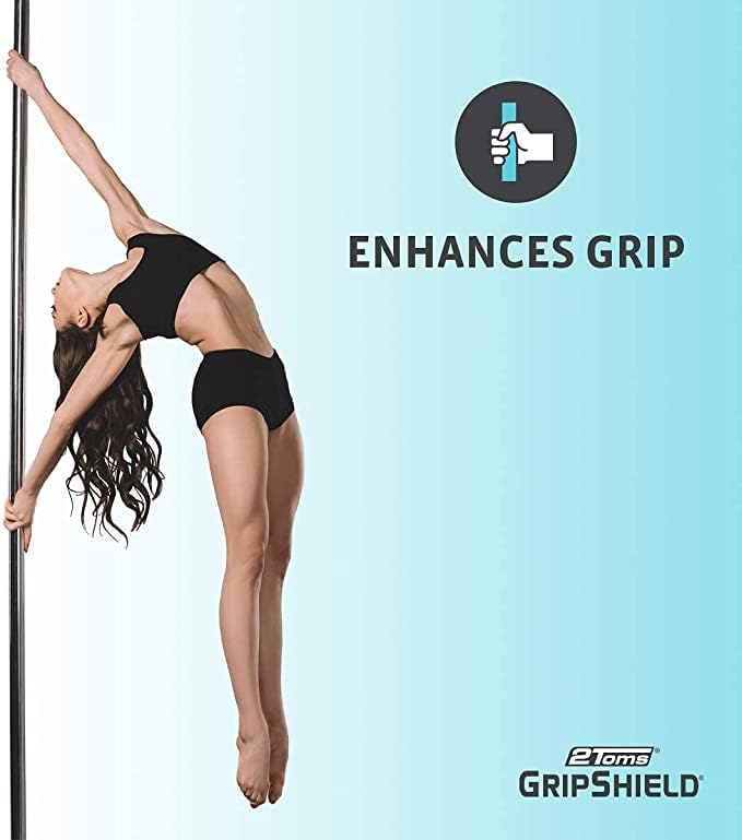 2تومز 1 2Toms GripShield, معزز قبضة غير لاصق, قبضة جافة للتنس والجولف والرقص على العمود والألعاب, 1.5 أونصة, زجاجة واحدة - Image 4