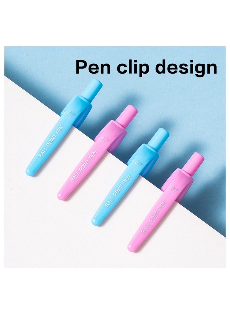 Deli 12-Piece Super Wings Ballpoint Pen 0.7mm Tip Blue Ink - Image 5