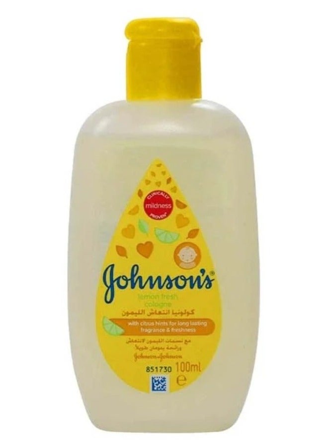 Johnson's Lemon Fresh Cologne 100 Ml - Image 1