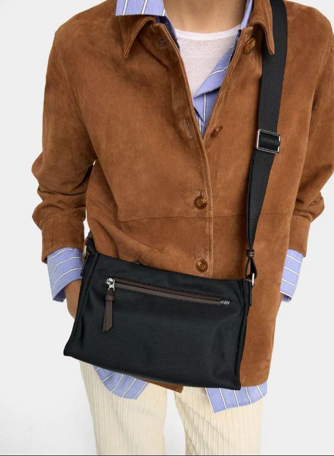 بارفوا حقيبة نايلون كروس بودي M