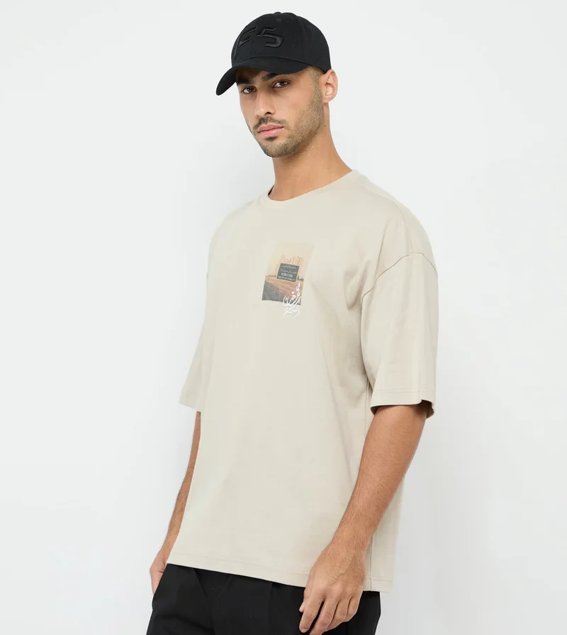 F5 Men's F5 Oversized Welcome To Dubai T-Shirt