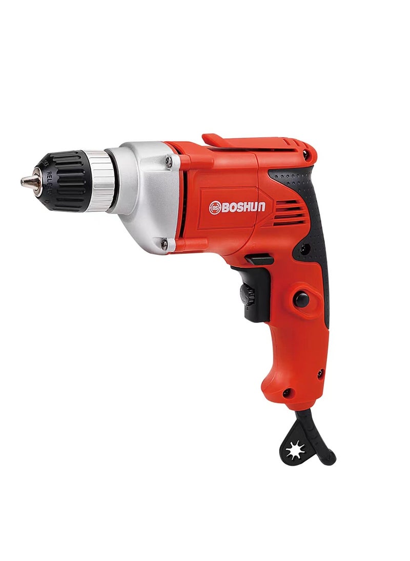 Boshun Boshun 550W Electric Corded Drill Machine 10mm Chuck Wood Metal Work Power Tool BS6011  - Image 1