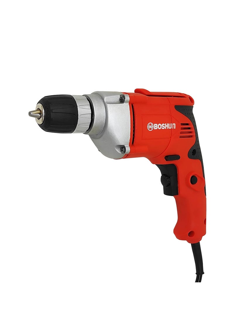 Boshun Boshun 550W Electric Corded Drill Machine 10mm Chuck Wood Metal Work Power Tool BS6011  - Image 5