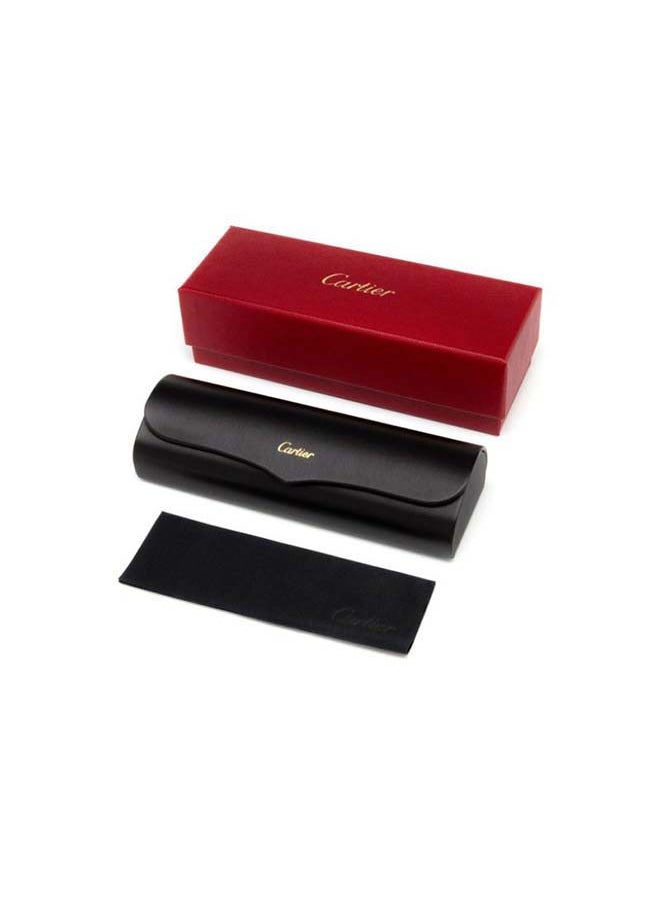 Cartier - Women's Eyeglass Frames CT0370O 001 57 - Lens Size: 57 millimeter - Image 1