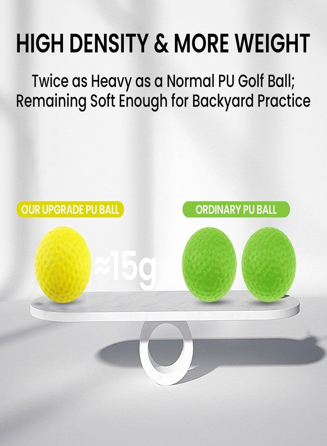 FINGER TEN (24PCS, Mixed) - FingerTen Golf Balls Practise Foam Value 12Pcs/24Pcs,Soft Elastic Restricted Flight Indoors and Outdoors Training Aid Ball - Image 4