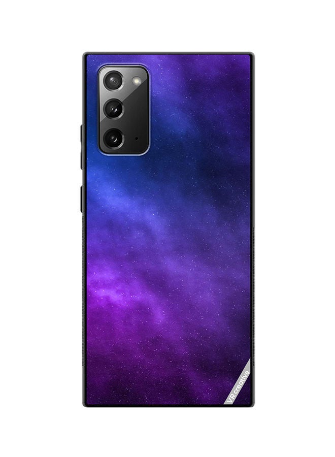 VR CREATIVE Protective Case Cover For Samsung Galaxy Note20 5G Night Sky Stars Design Multicolour - Image 1