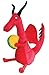 MerryMakers Dragons Love Tacos Plush Doll 10Inch Red - Image 2