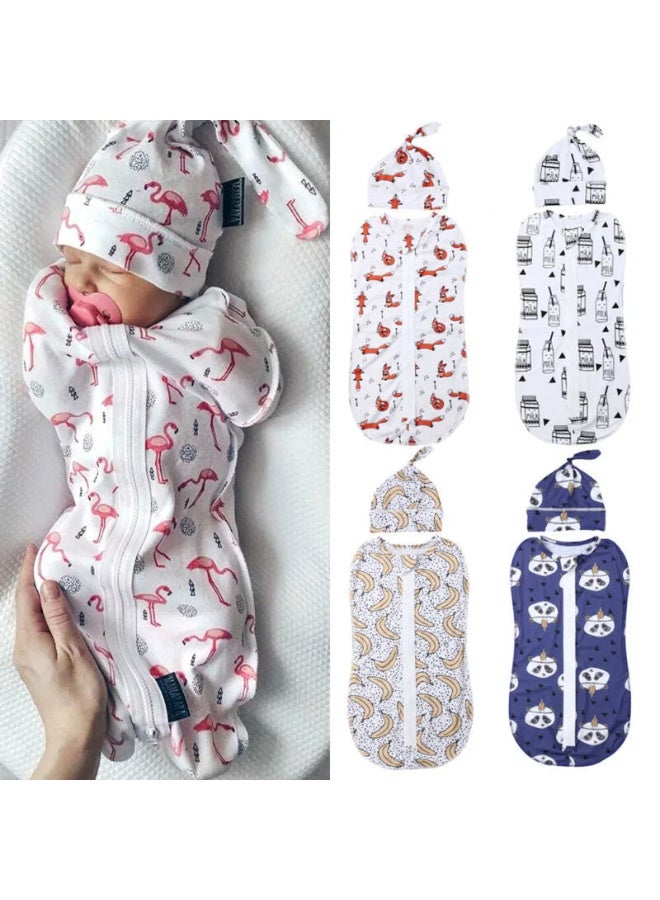MiniMe Infant Swaddle Blanket Bag | 6-9 Months | Blue | Cotton | Designed For Safe & Comfortable Sleep | Soft & Breathable Fabric | Easy & Secure Swaddling | Lightweight & Portable | Unisex - Image 3