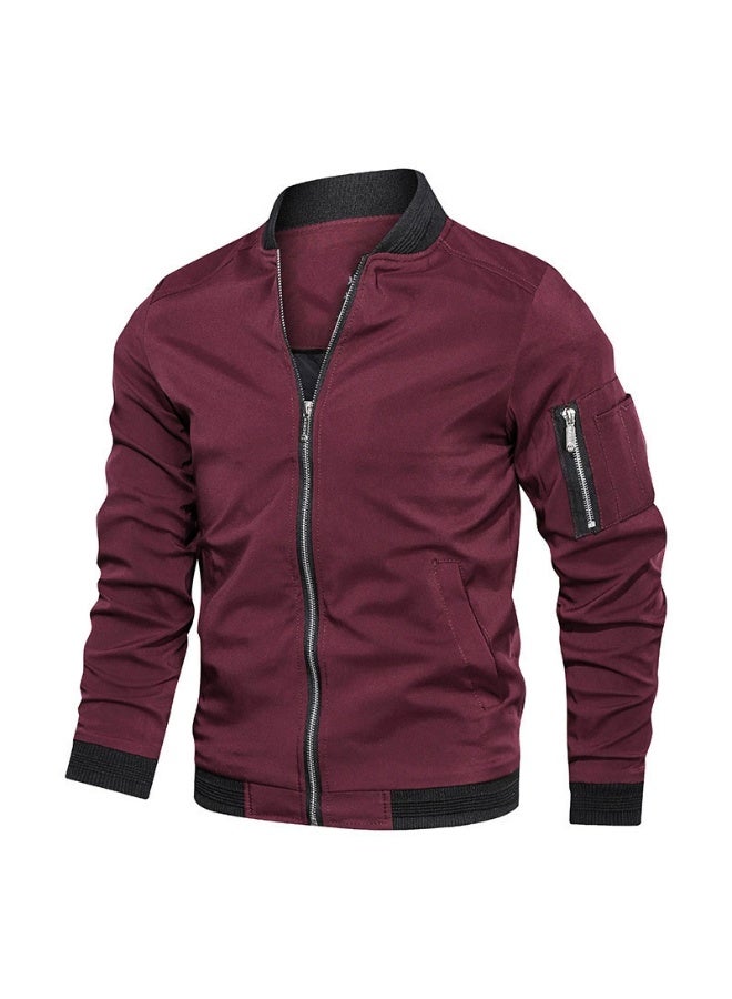 general JEShifangjiusu Men's Jacket Insulated Fall Winter jacket Casual Warm Padded Coats Zip Up Windproof Quilted Bomber Jackets - Image 1