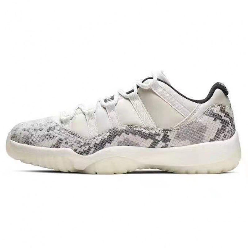 Putian Company-Level Version Of Aj11 Big Devil Bugs Bunny Classic Baby'S Breath Kang Buckle Black And White High And Low Basketball Shoes - Image 1