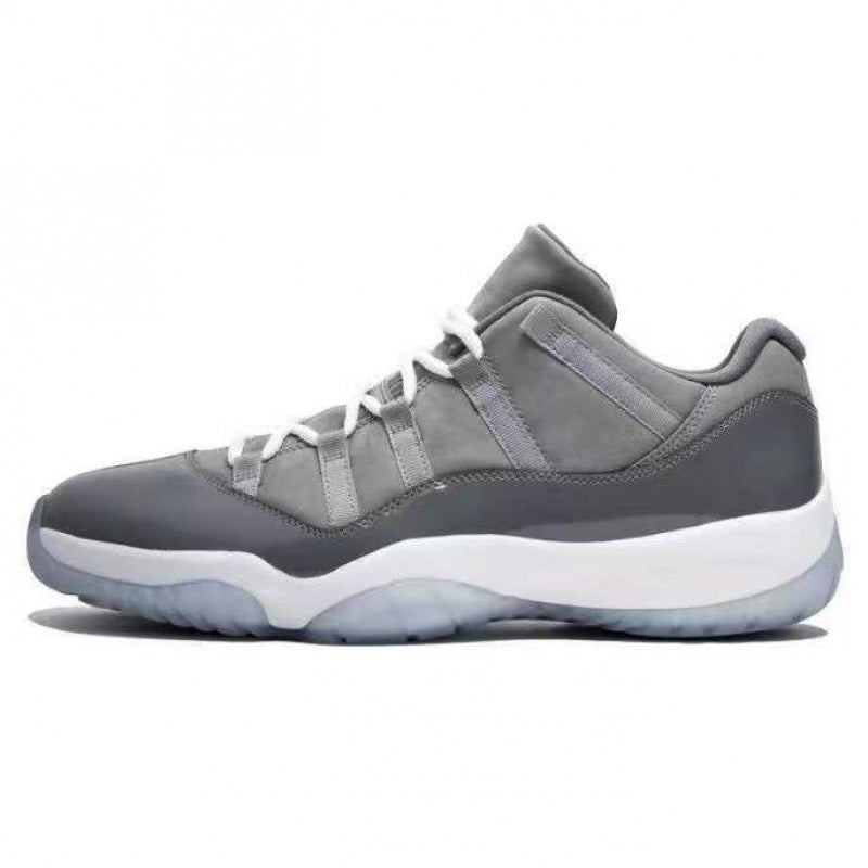 Putian Company-Level Version Of Aj11 Big Devil Bugs Bunny Classic Baby'S Breath Kang Buckle Black And White High And Low Basketball Shoes - Image 4