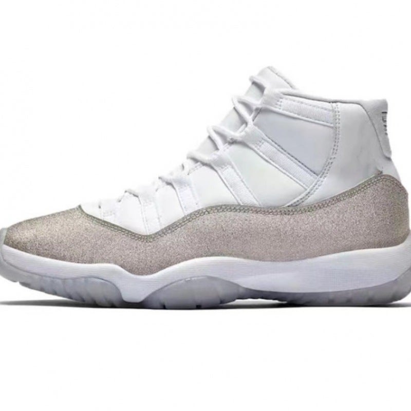 Putian Company-Level Version Of Aj11 Big Devil Bugs Bunny Classic Baby'S Breath Kang Buckle Black And White High And Low Basketball Shoes - Image 5