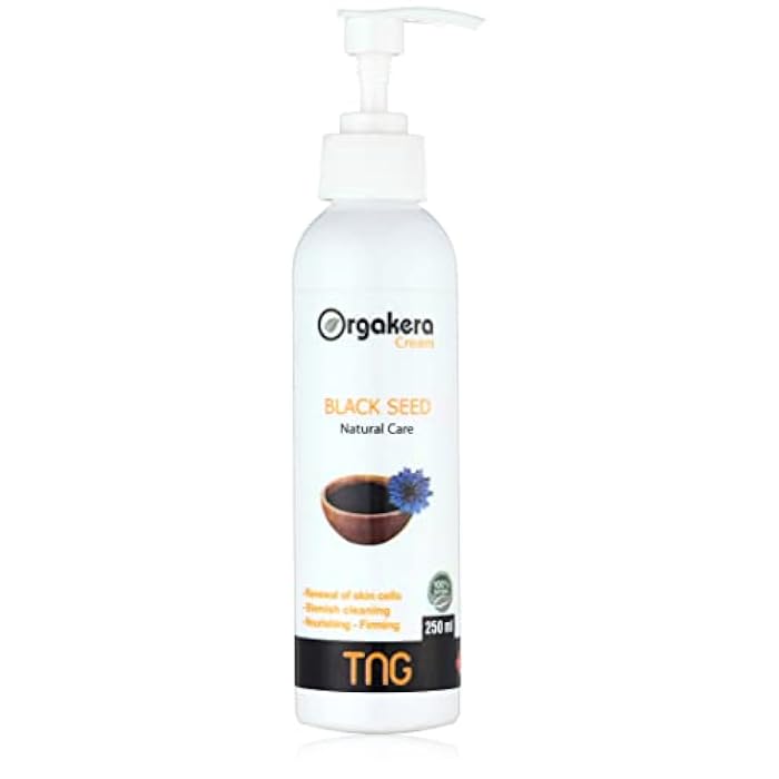 Orgakera Cream Natural Care Moisturizer with Black Seed - 250 ml - Image 1