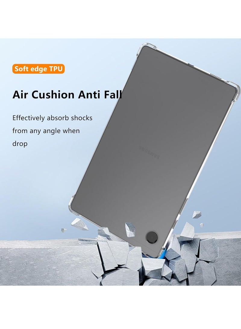 MIGOFAST Clear Case Cover Compatible Samsung Galaxy Tab A9 8.7  Airbag Drop Protection  Silicone TPU Shockproof Anti-Scratch Slim-Fit Shell Case - Image 2