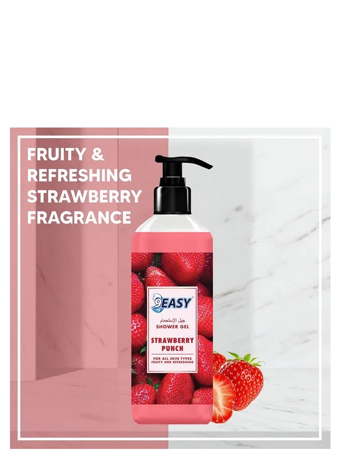 9Easy Shower Gel Strawberry Punch 1L - pzsku/Z576892E6C7DDDB02BBBEZ/45/_/1734159487/5a708b8b-bbbc-4094-a4d7-244b7c61f317