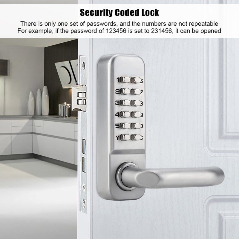 1 - 11 Digit Code Combination Cam Door Zinc Alloy Convenient Password Security Coded Lock - Image 5