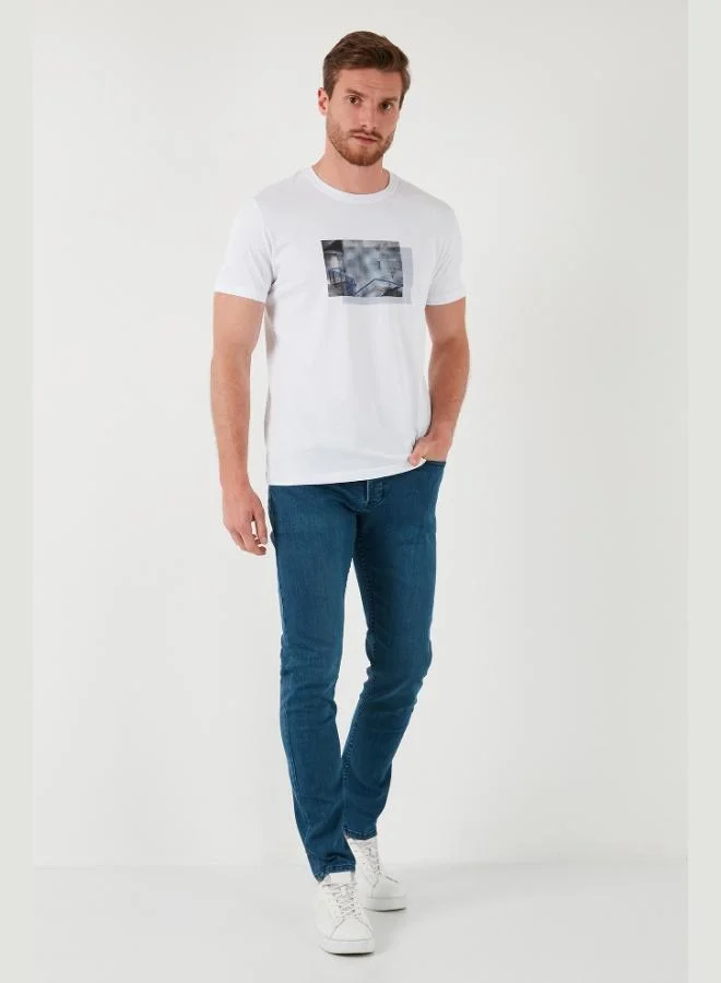 Buratti  Buratti Cotton High Waist Slim Fit Jeans Men's JEANS 6440305 for Men | Best Price UAE