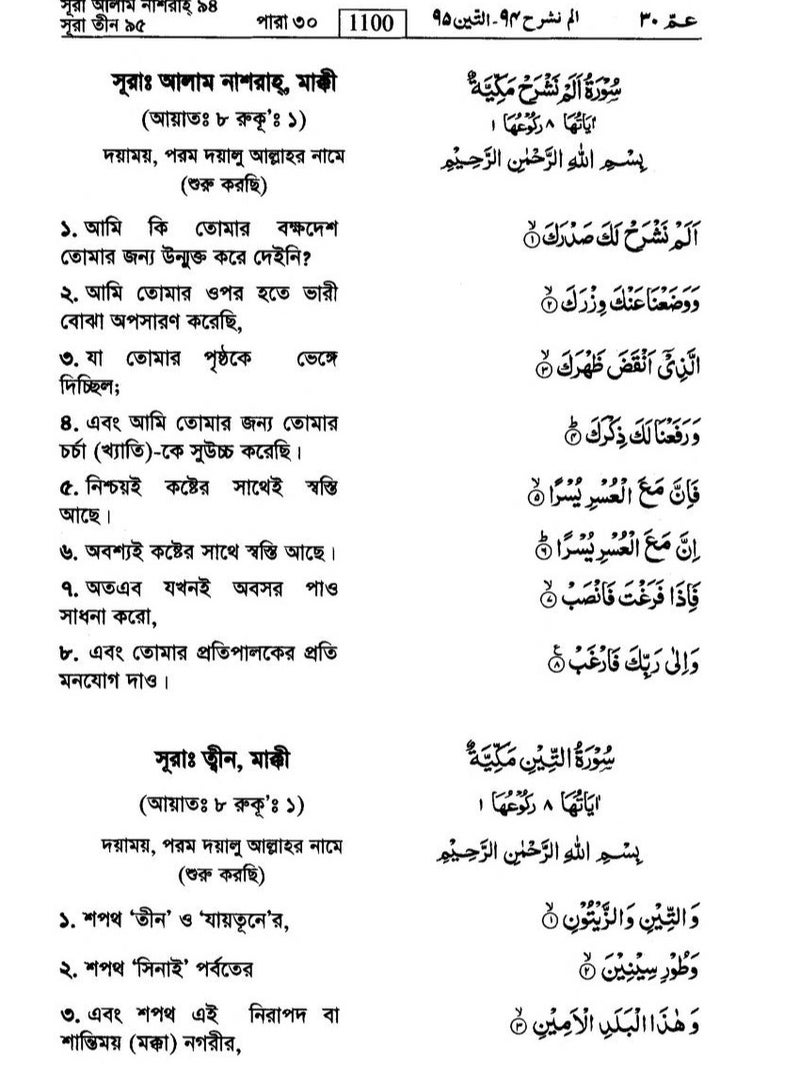 Interpretation of the meanings of the Holy Quran in the Bengali language 24*17 - Image 5