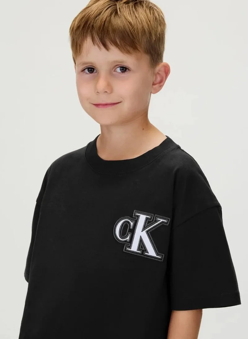 Calvin Klein Jeans Ck Black Calvin Klein Jeans Logo T-Shirt for Men | Best Price UAE