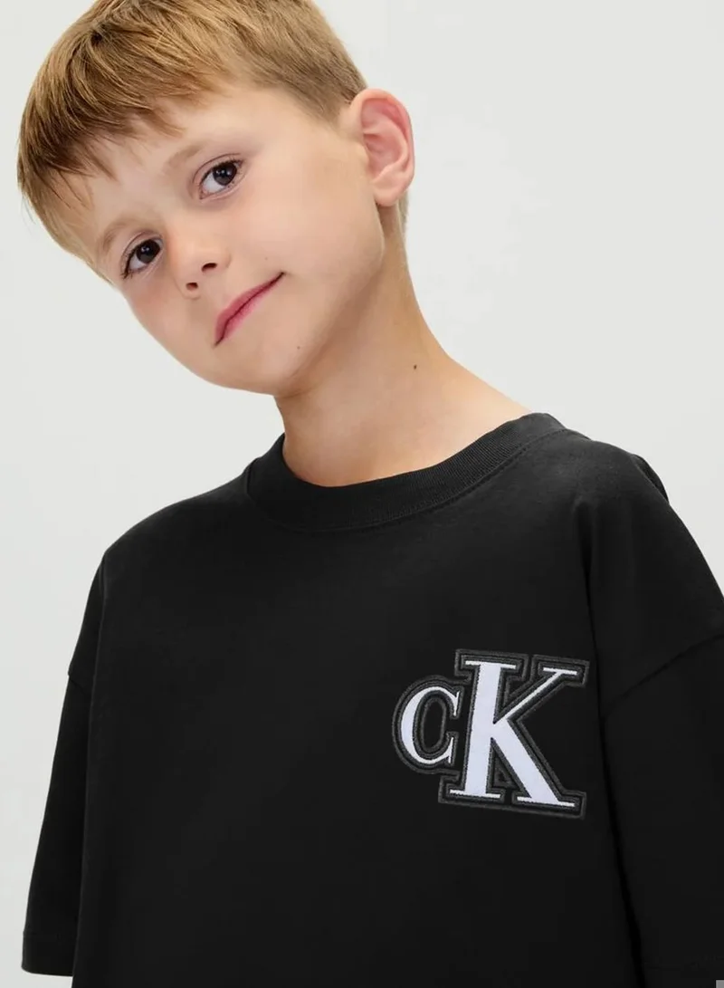 Calvin Klein Jeans Ck Black Calvin Klein Jeans Logo T-Shirt for Men | Best Price UAE
