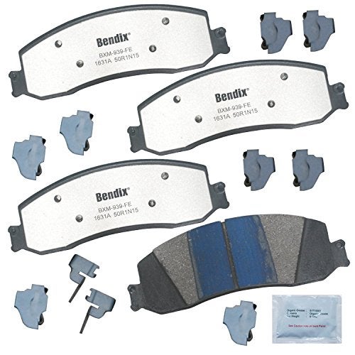 Bendix Fleet Metlok MKD1631AFM Brake Pads for Select Models Ford Super Duty Super Duty Super Duty Super Duty Super Duty Super Duty,Lobo - Image 1