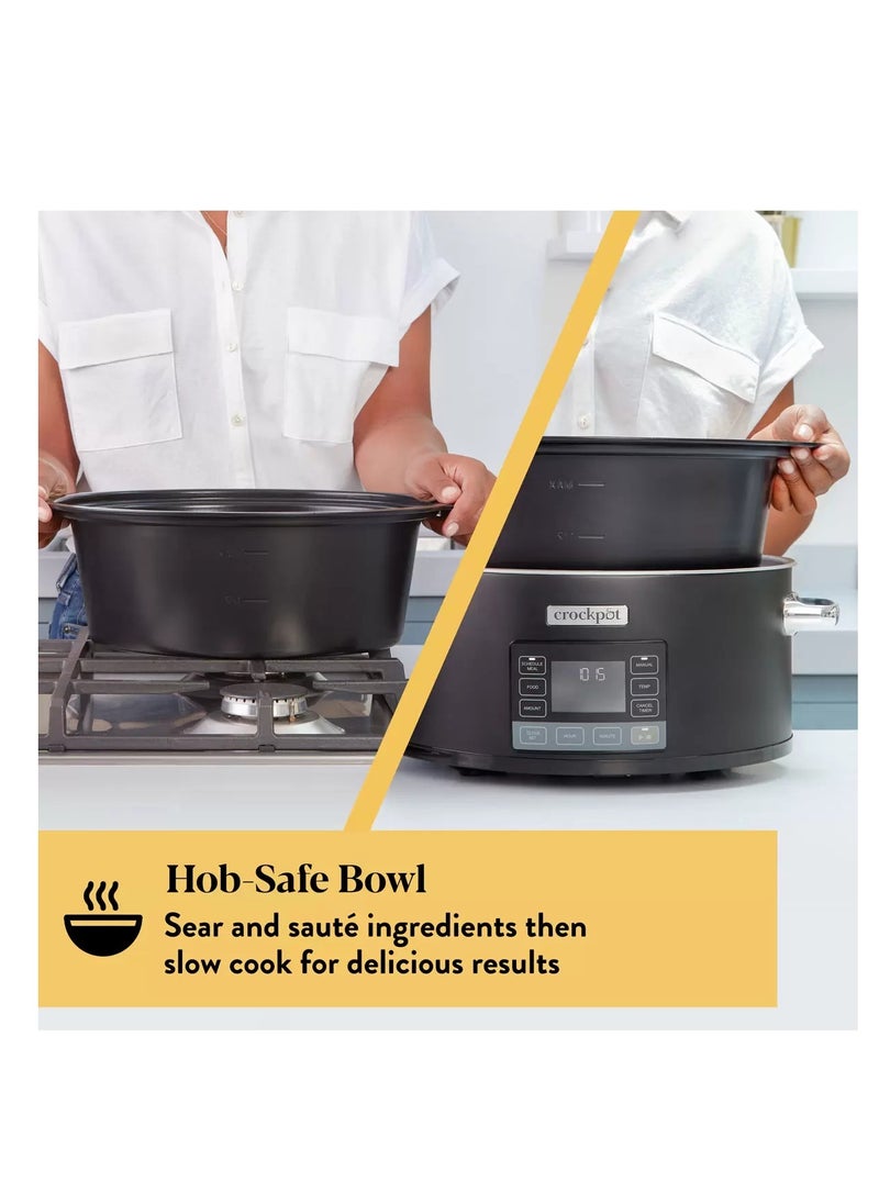 Crock-Pot - TimeSelect 5.6L Digital Programmable Slow Cooker CSC093 - Image 1