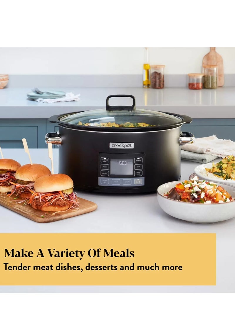 Crock-Pot - TimeSelect 5.6L Digital Programmable Slow Cooker CSC093 - Image 1