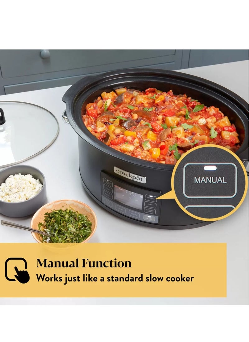 Crock-Pot - TimeSelect 5.6L Digital Programmable Slow Cooker CSC093 - Image 1