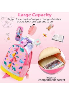 SANMUGEED Dinosaur Kids Backpack Rucksack Bag Boys for Toddler Kindergarten Nursery Backpack  - Image 2
