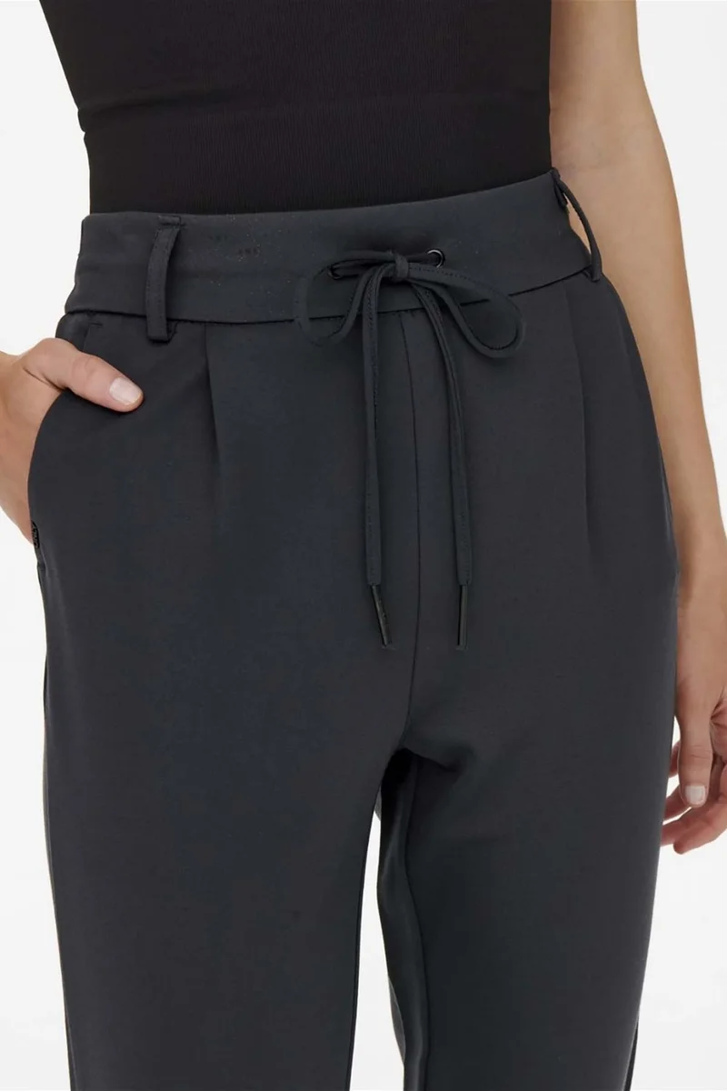 اونلي Women's Onlpoptrash Waisted Trousers 15115847 Navy Blue