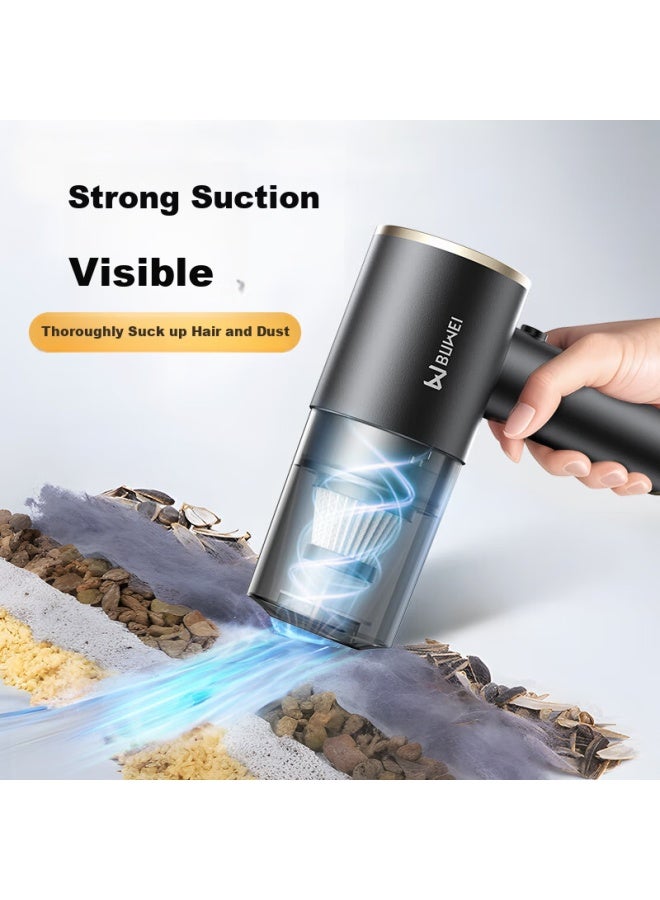 Buwei Car Vacuum Cleaner With Strong Suction, Cordless Handheld Vacuum For Car And Home Use, High-power Compact Portable - Image 3