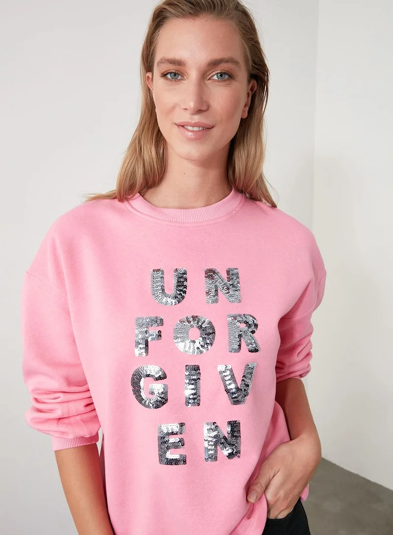 trendyol Graphic Sweatshirt