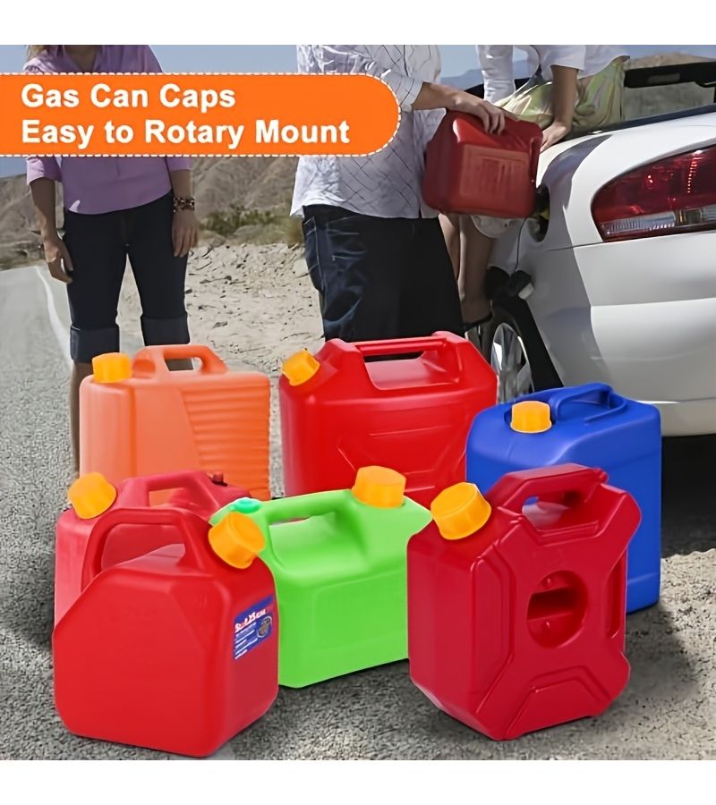 4pcs Gas Can Cap Replacement With Improved Sealing For 1 2 3 5 Gallon Cans - Image 3