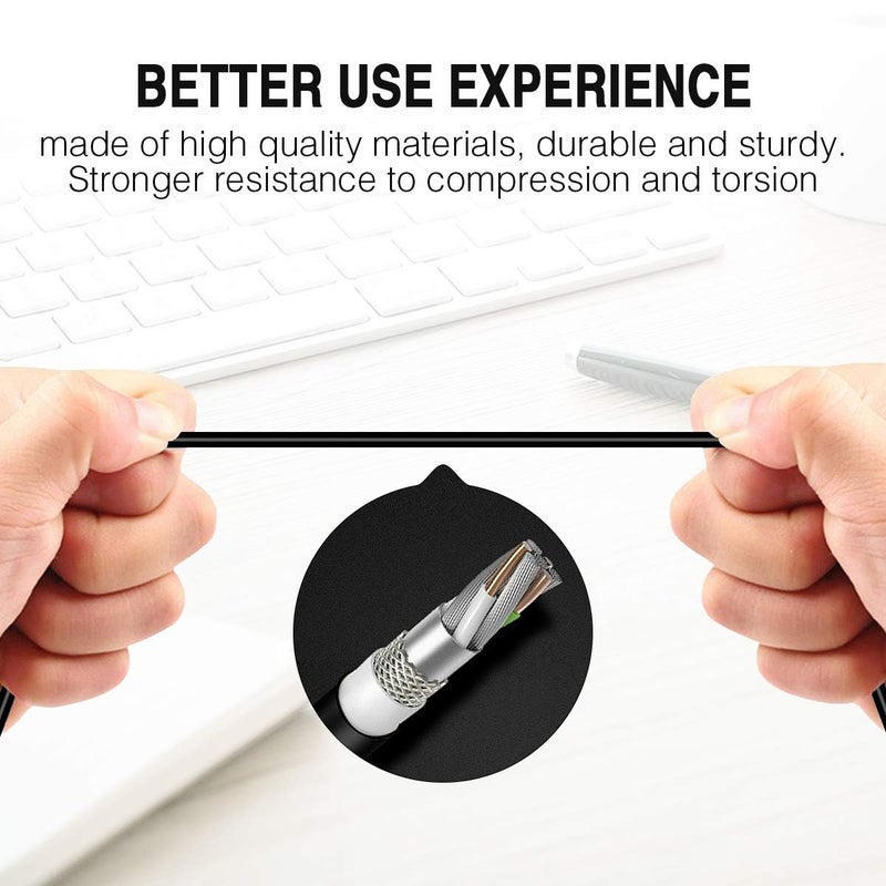 eWINNER 5 in 1 USB Charger Cable for Nintendo DS Lite/Wii U/New 3DS (XL/LL)/3DS (XL/LL)/2DS/DSi (XL/LL)/NDS/Gameboy Advance SP/PSP 1000 2000 3000/Multi-Functional USB Charging Cord - Image 3
