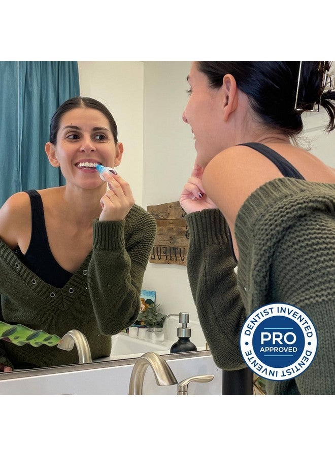 GLO Science Teeth Whitening Gel - 6% Hydrogen Peroxide - Clinically Proven, Fast & Safe for Sensitive Teeth - Includes 10 Gel Vials & 1 Lip Care - Image 3