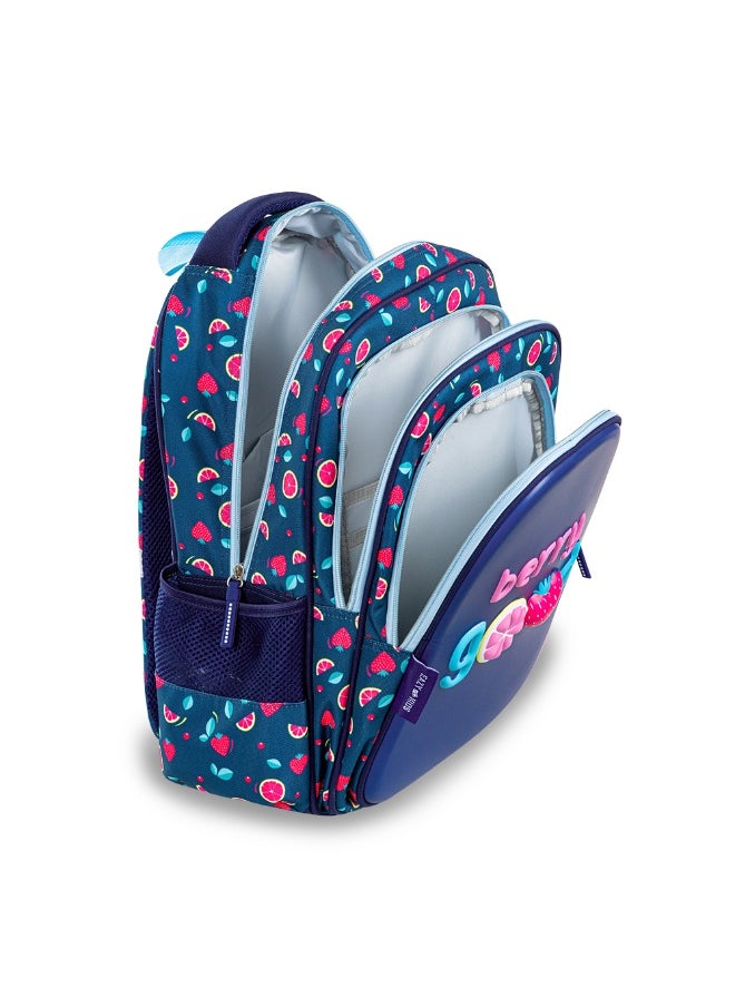 Eazy Kids Eazy Kids School Bag w/ Pencil Case 16" - Berry Good Blue  - Image 4