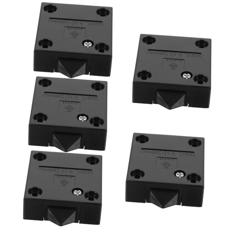 Gadpiparty 5pcs Door Wardrobe Light Automatic Off for Cabinets Closet Lamp Touch Sensor Self-resetting Design for Easy Installation Wardrobes and Cabinets - Image 1