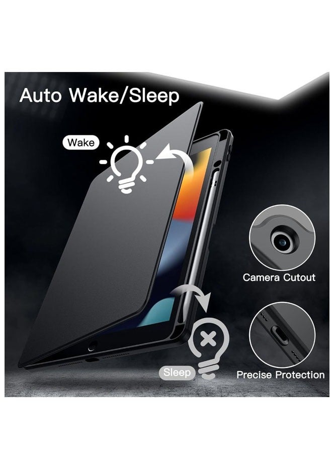 EYE CATCH Rotating Case for iPad 9th Generation (2021) / 8th Generation (2020) / 7th Gen (2019) 10.2 Inch -360 Degree Rotating Stand Protective Cover - Image 3