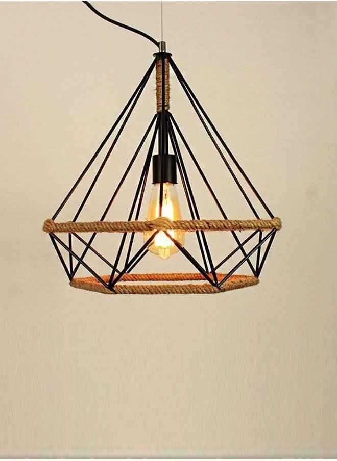 Pendant Light Hanging Cage Vintage Led Lamp E27 Industrial Loft Retro Dining Room Restaurant Bar Counter.  - Image 4