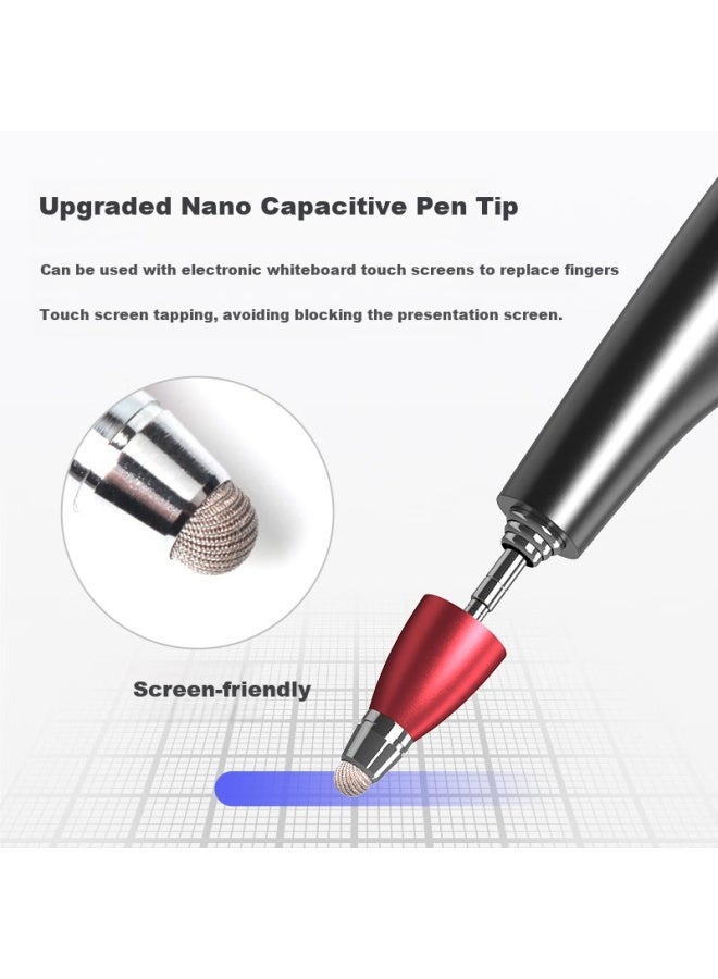 Whist While I7 Capacitive Touchscreen Black Retractable Teaching Pointer, Teacher-specific Reading Pen For Homework And Home Use, Classroom Pointer For Interactive Teaching, Portable Electronic Whiteboard Touchscreen Pe - Image 5
