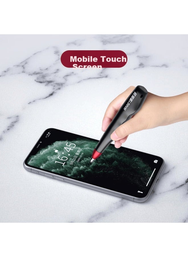 Whist While I7 Capacitive Touchscreen Black Retractable Teaching Pointer, Teacher-specific Reading Pen For Homework And Home Use, Classroom Pointer For Interactive Teaching, Portable Electronic Whiteboard Touchscreen Pe - Image 2
