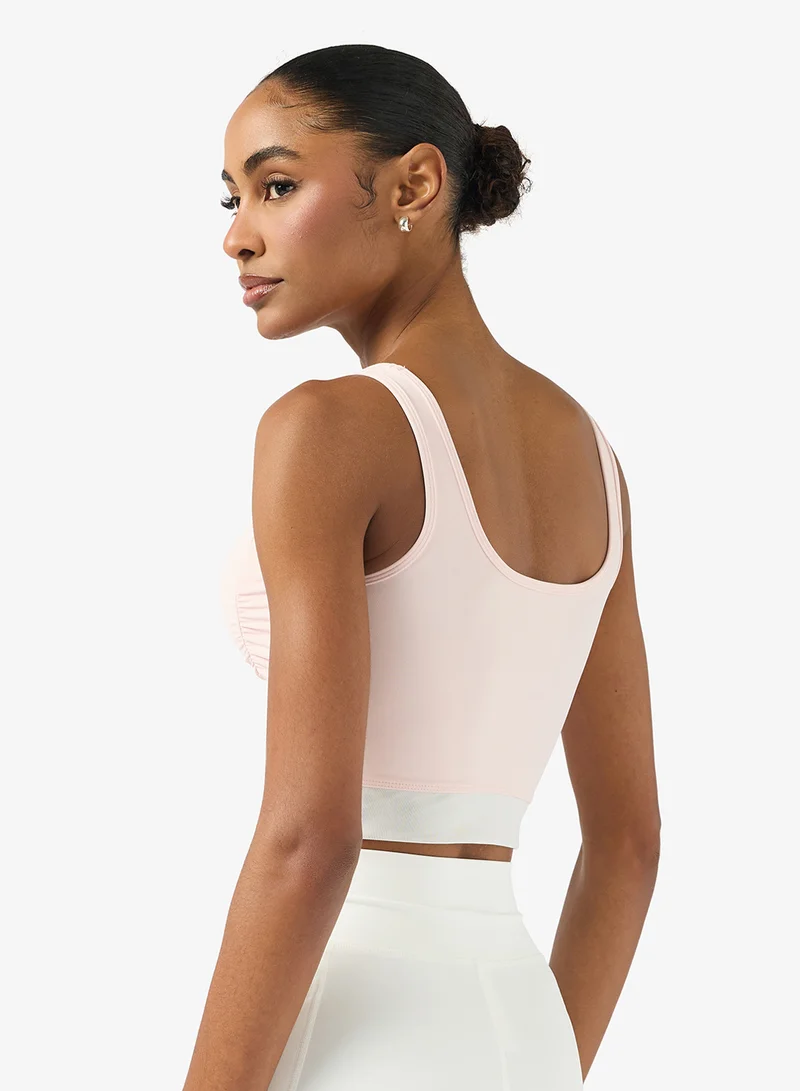 فورورد حمالة صدر رياضية داعمة للغاية مع حواف متباينة